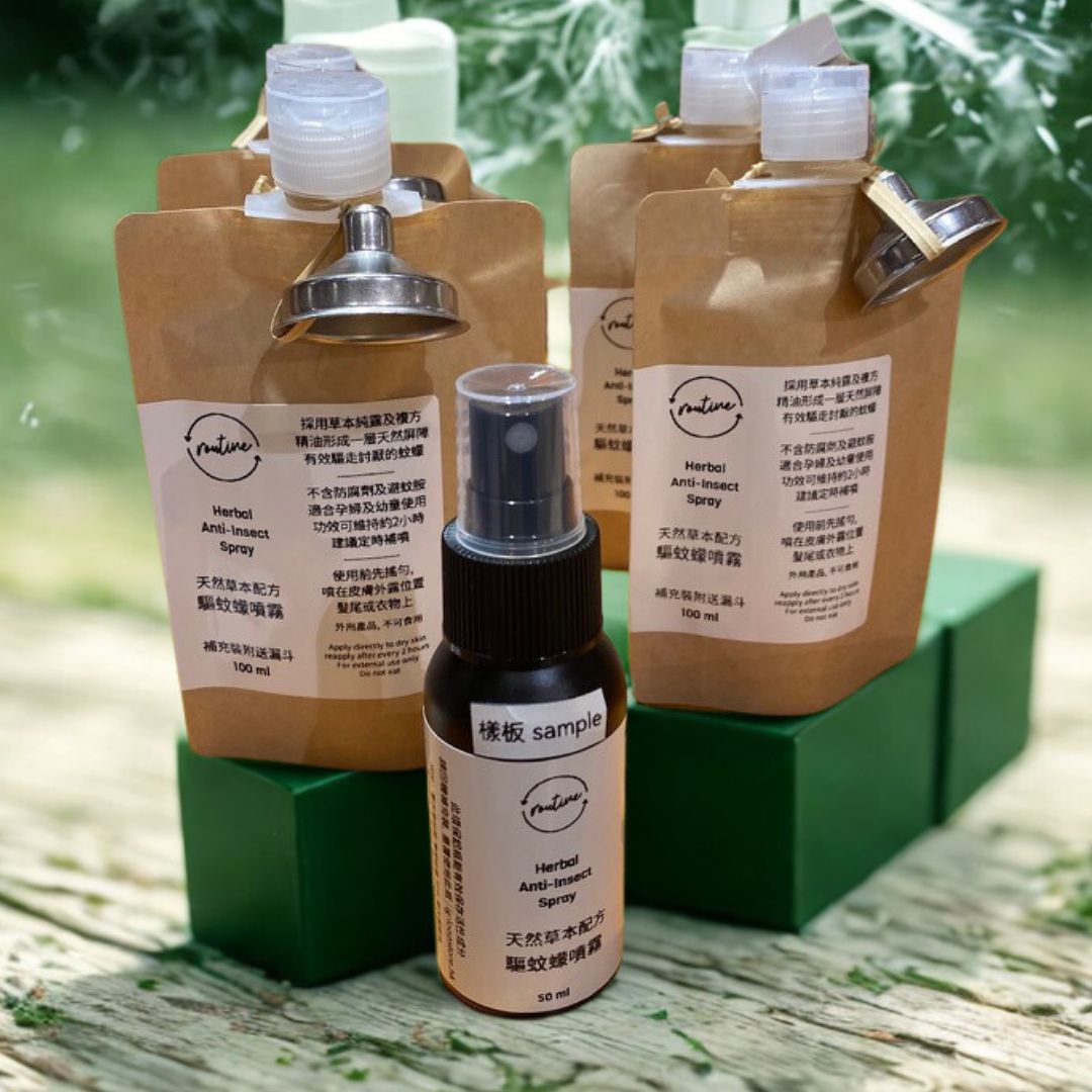 Routine 天然草本驅蚊蠓噴霧 100ml 補充裝