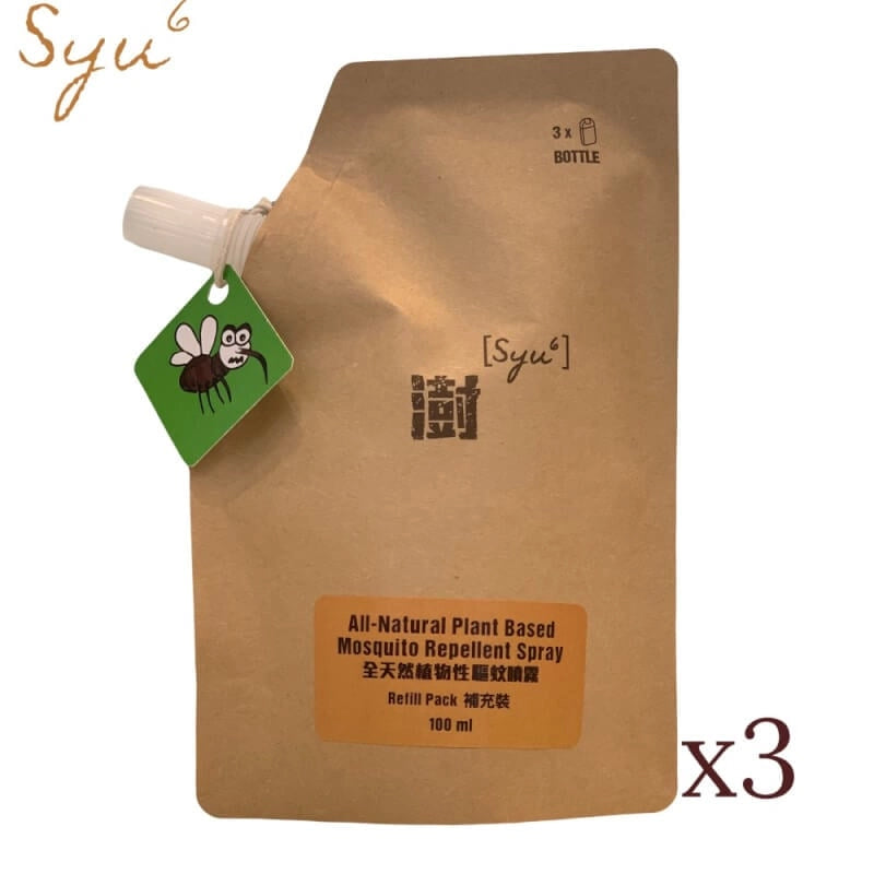 澍 Syu 全天然植物性驅蚊噴霧 補充裝