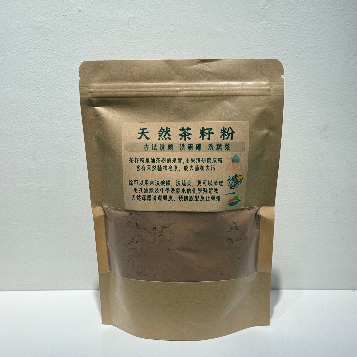 古早清潔妙法 350克 天然茶籽粉