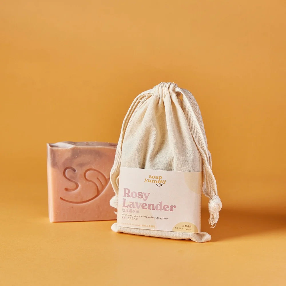 Soap Yummy 玫瑰薰衣草皂 (臉部及身體皂)