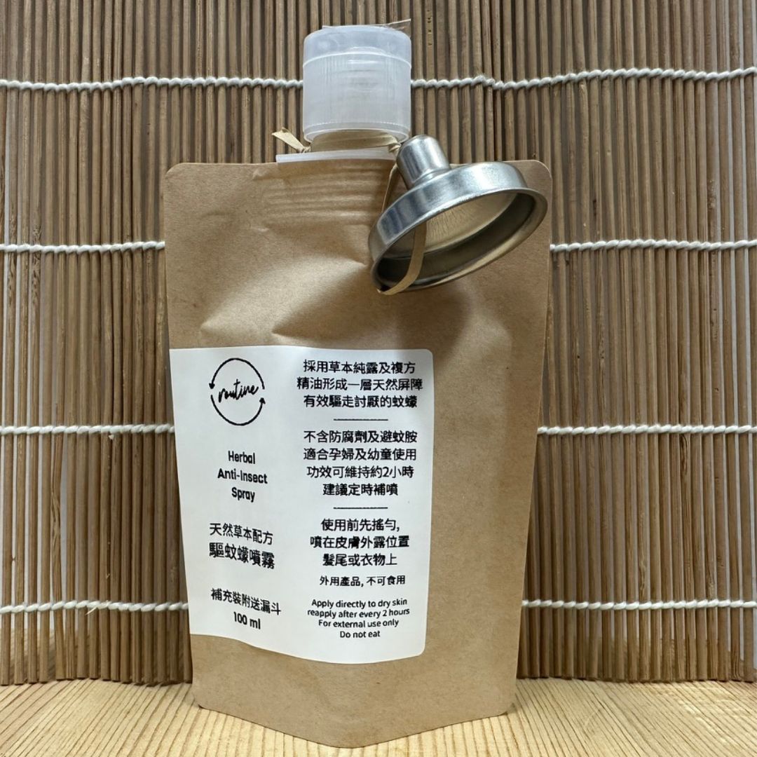 Routine 天然草本驅蚊蠓噴霧 100ml 補充裝