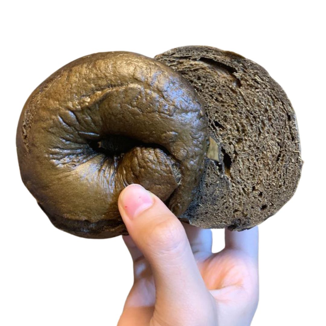 本地手工製 冷凍焙茶貝果