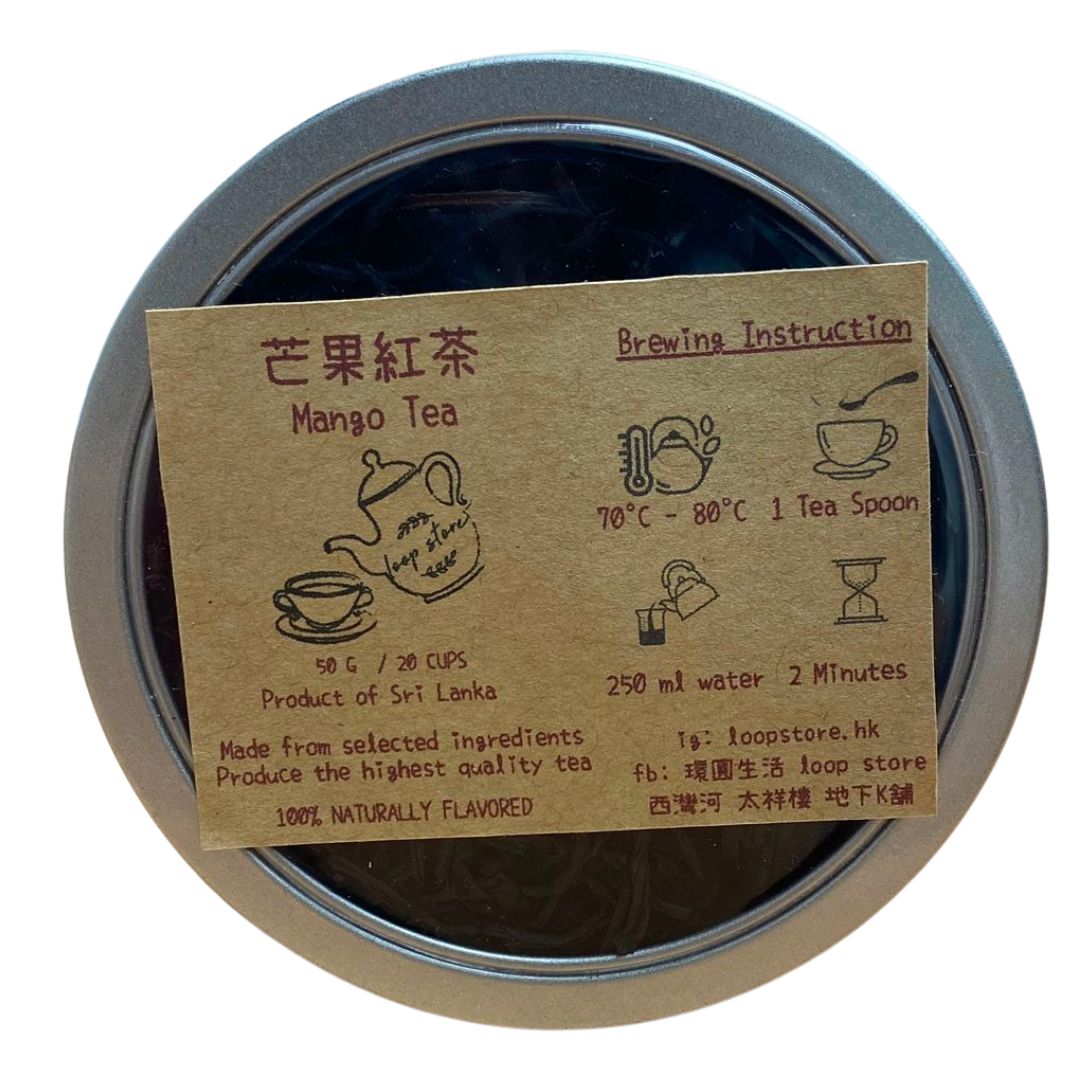 錫蘭水果茶:芒果口味