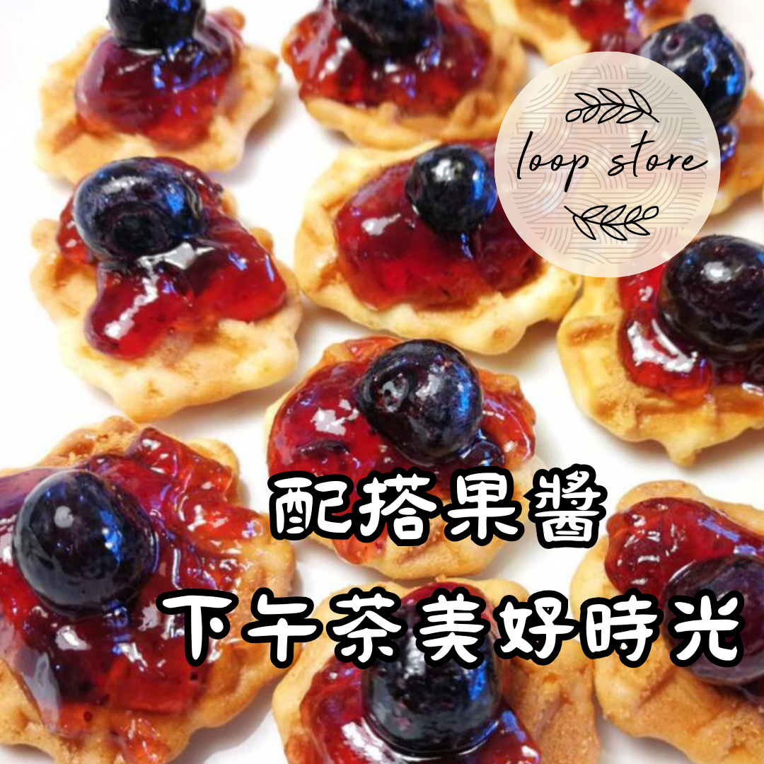 台灣名物｜媽媽雞蛋鬆煎餅｜琥珀蜂蜜