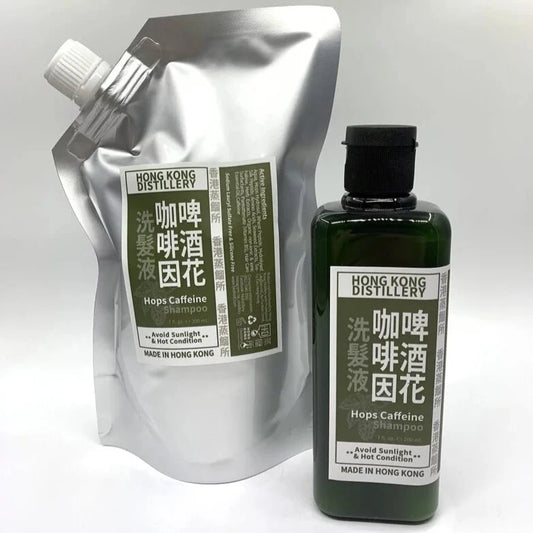 香港蒸餾所 啤酒咖啡因洗髮液 補充裝 500ml