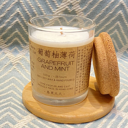 島東太太 蠟燭 - 葡萄柚薄荷 Grapefruit And Mint