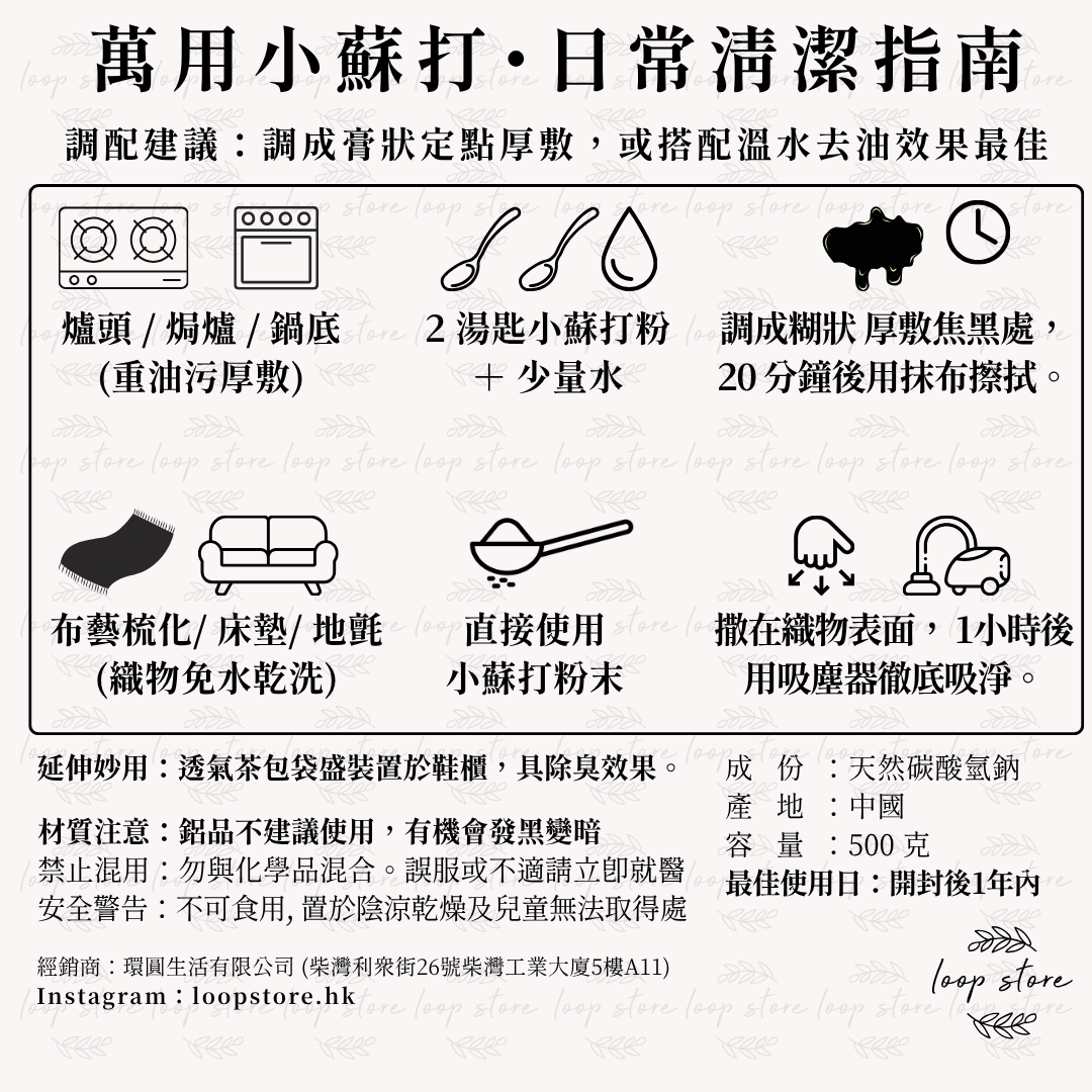 萬用小蘇打 Cleaning Baking Soda