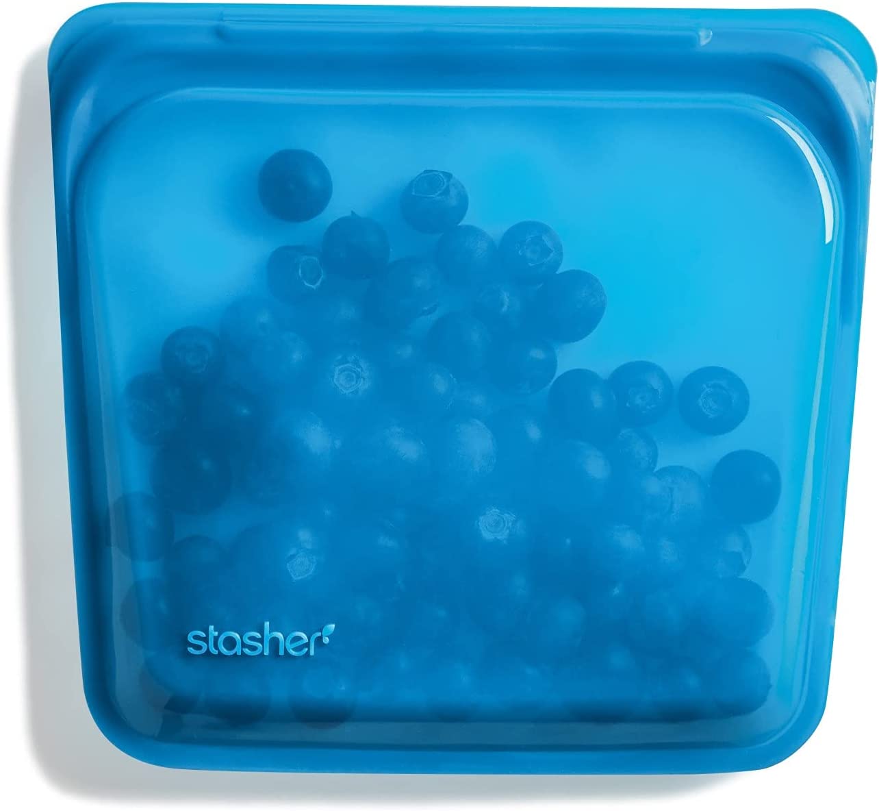 Stasher 可重複使用的矽膠食物袋, 三明治尺寸/ 中號, 450ML